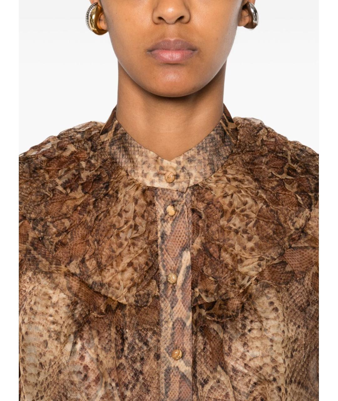 ZIMMERMANN Мульти полиэстеровая рубашка, фото 4