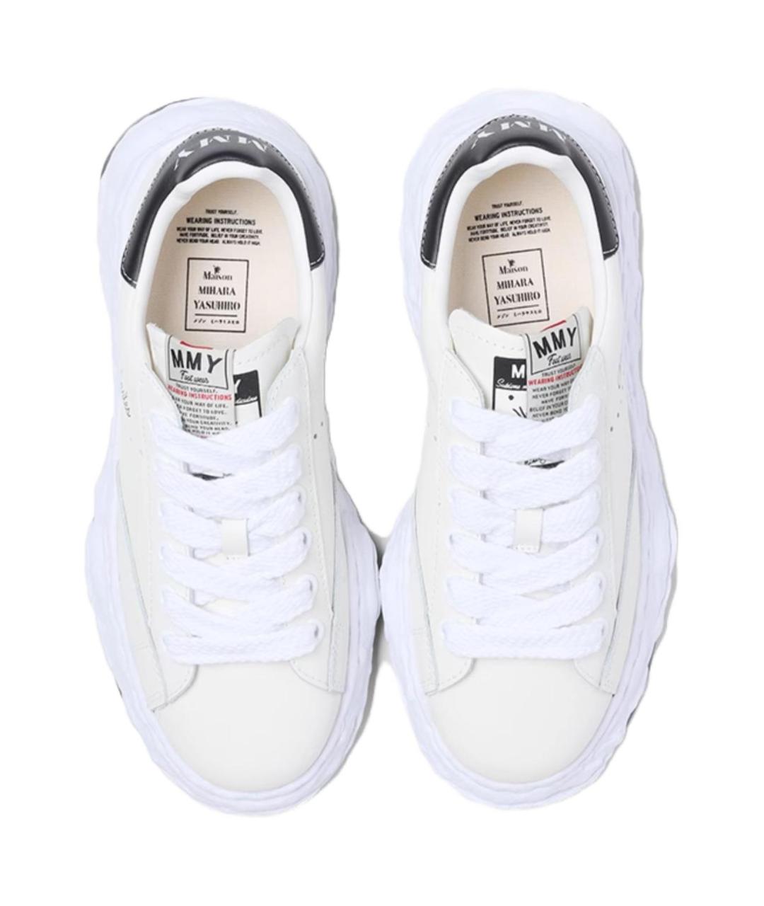 Mihara Yasuhiro Белые кроссовки, фото 4
