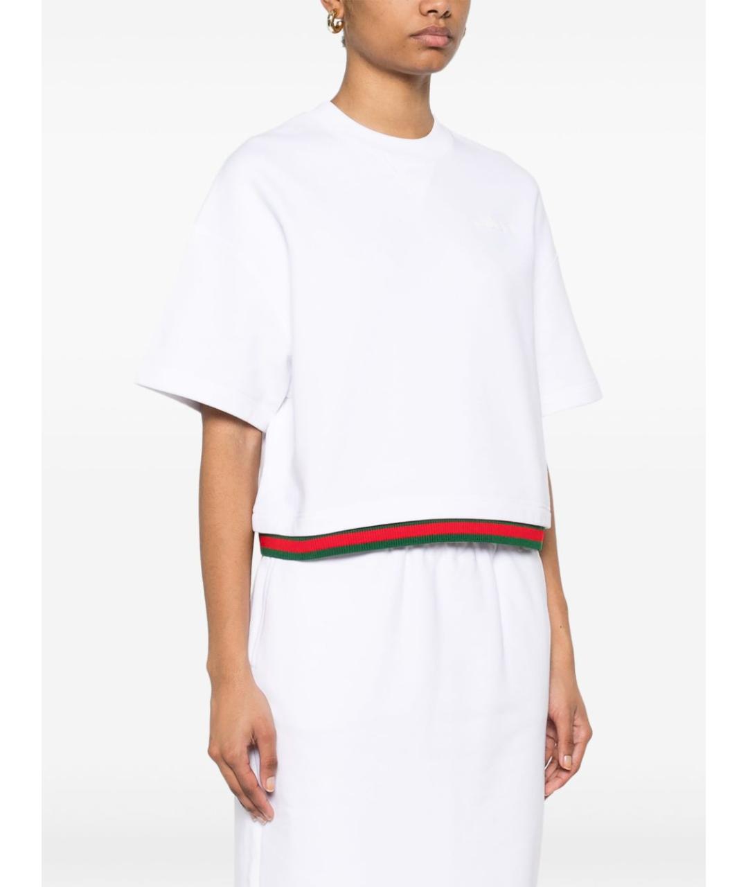 GUCCI Белая футболка, фото 4
