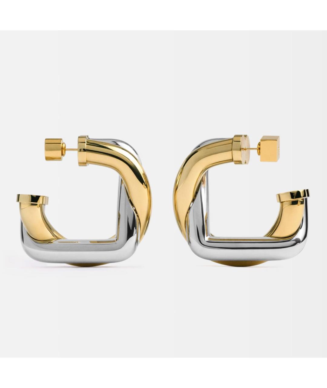 JACQUEMUS Серебряные латунные серьги, фото 7