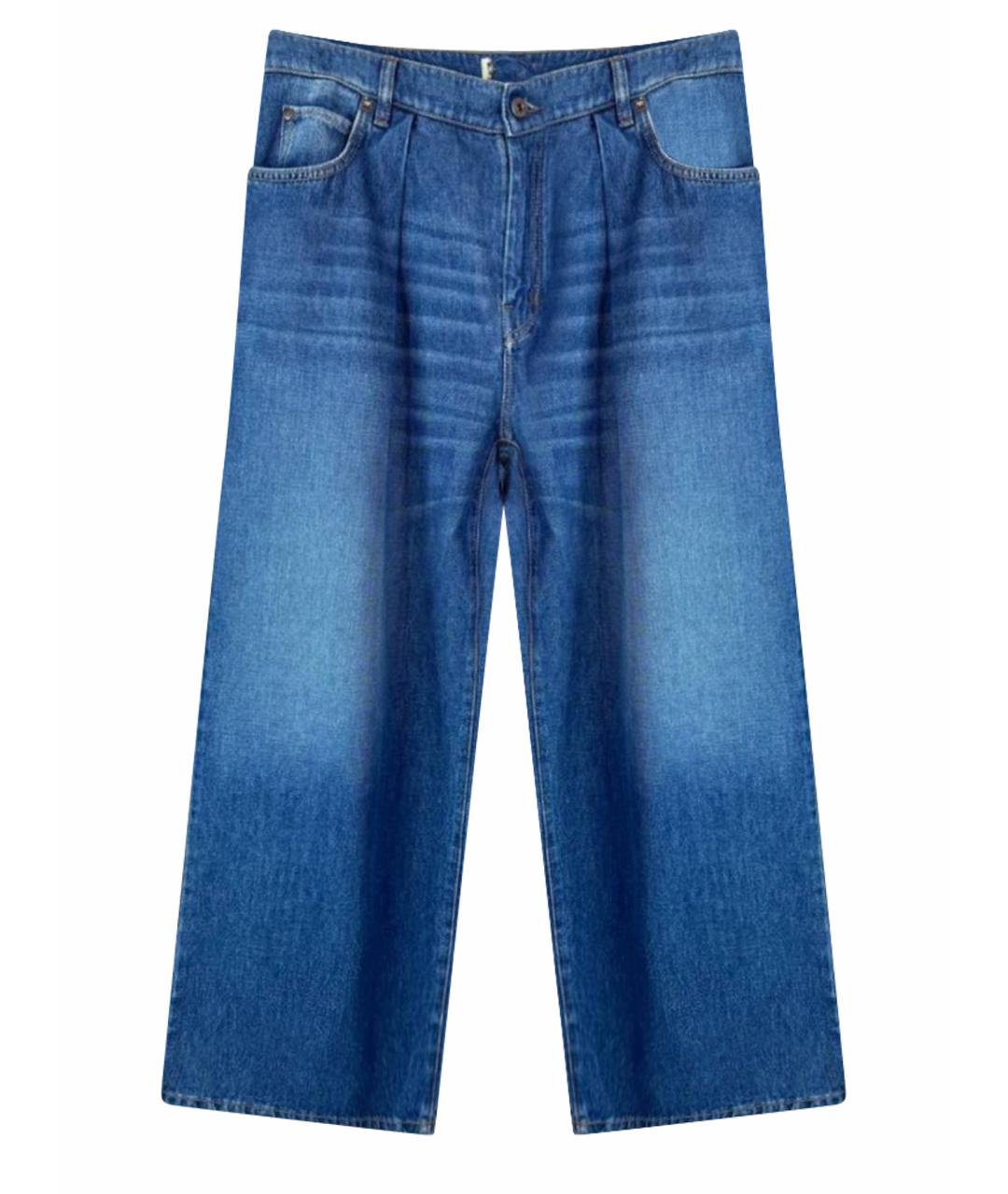 WEEKEND MAX MARA Синие прямые джинсы, фото 1