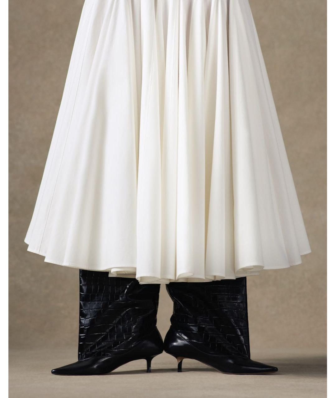 JACQUEMUS Черные кожаные сапоги, фото 6