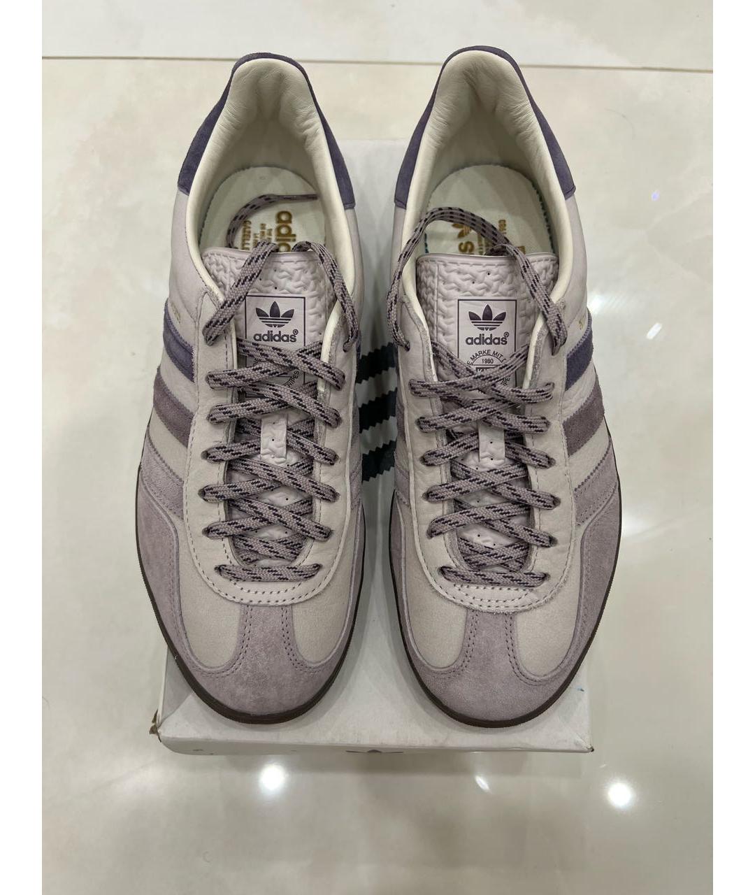 KITH Фиолетовые нубуковые низкие кроссовки / кеды, фото 5