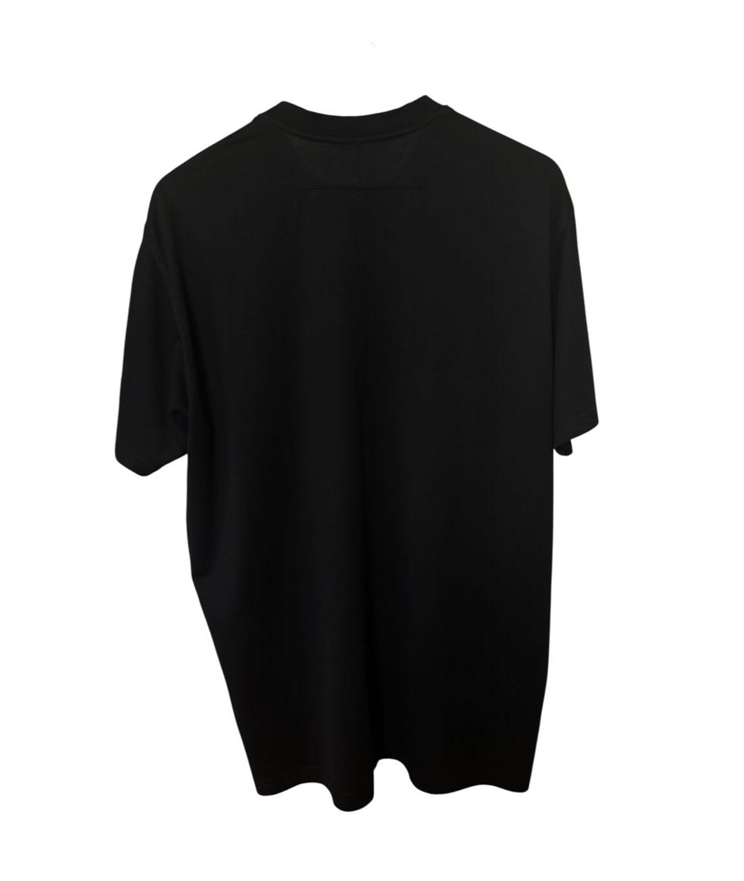 GIVENCHY Черная хлопковая футболка, фото 2