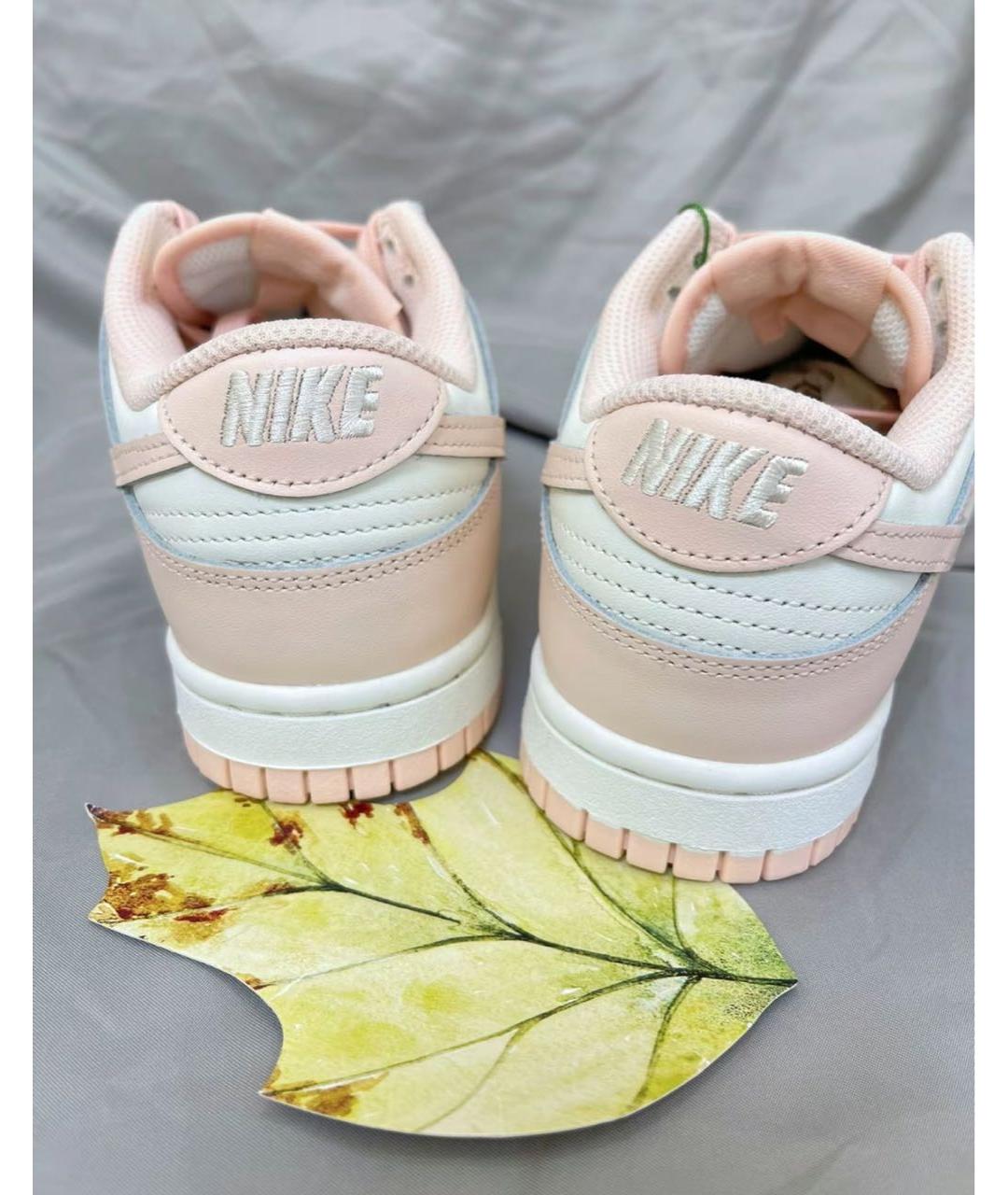 NIKE Розовые кожаные кроссовки, фото 8