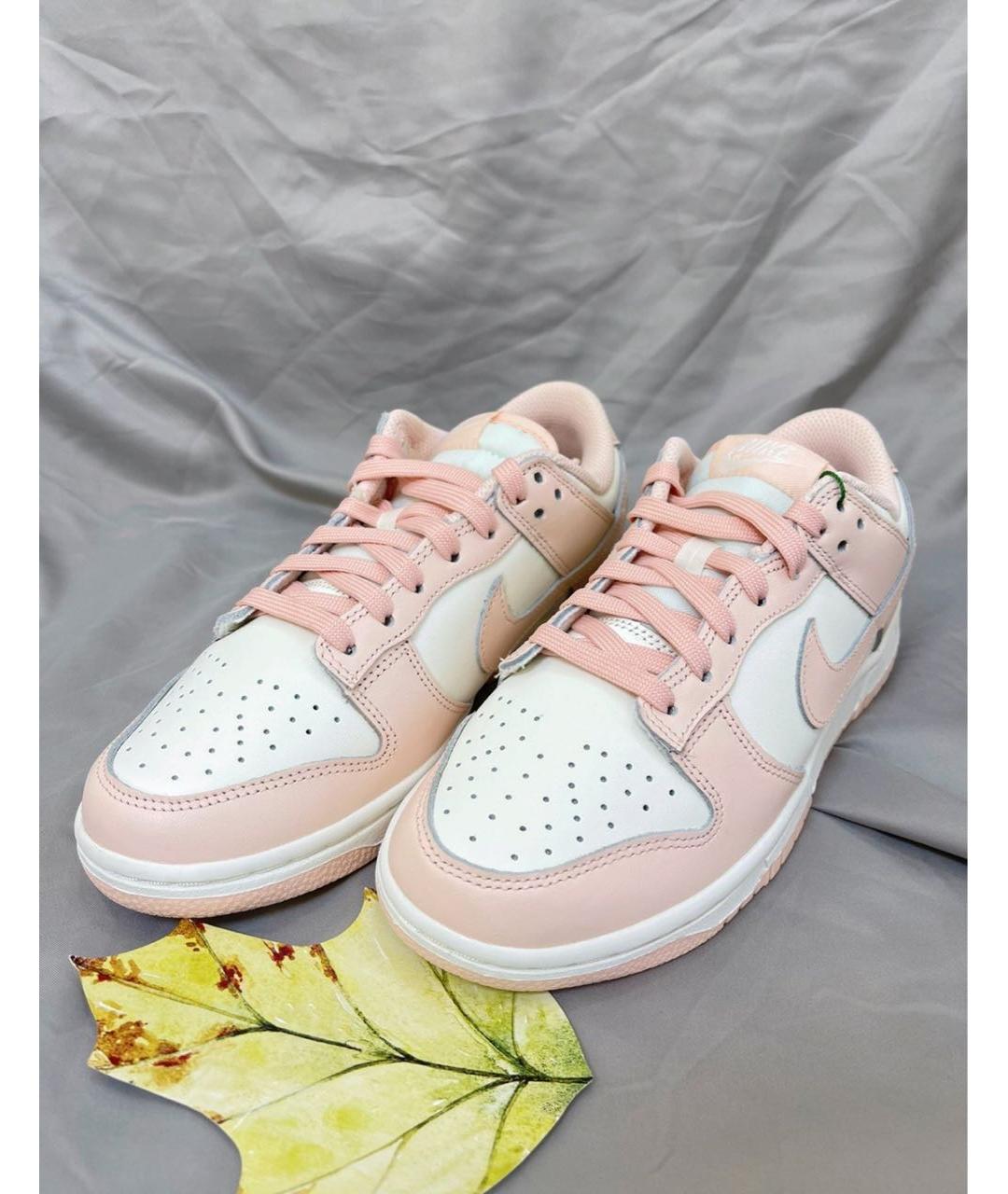 NIKE Розовые кожаные кроссовки, фото 7