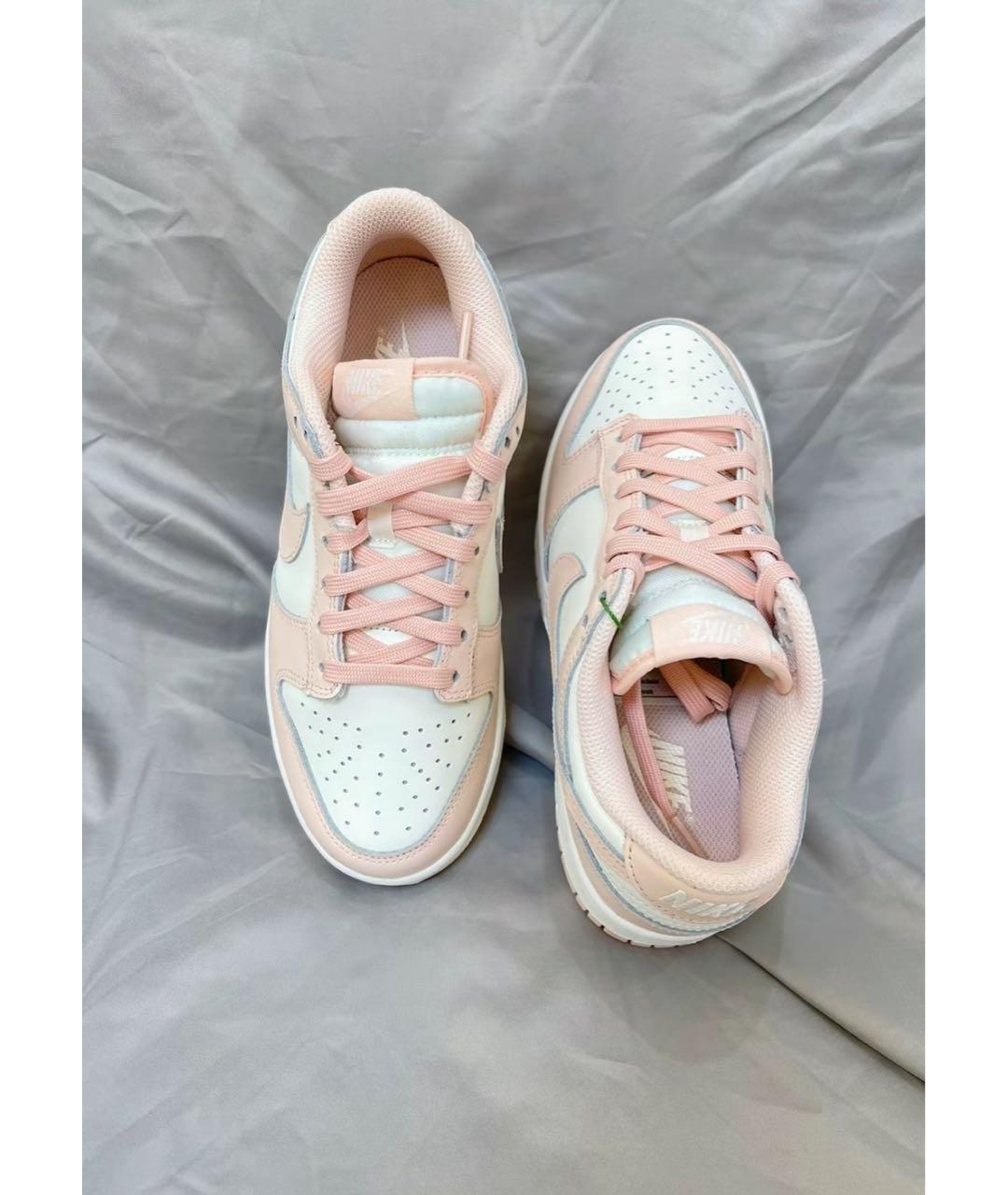 NIKE Розовые кожаные кроссовки, фото 6