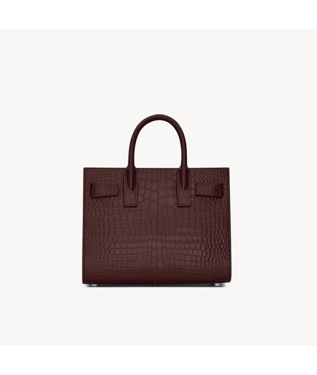 SAINT LAURENT Кожаная сумка тоут, фото 3