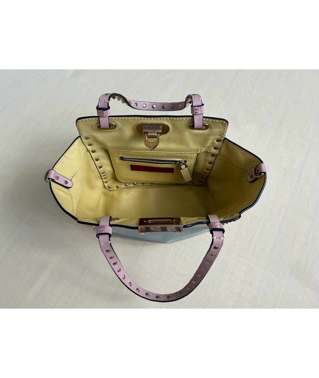 VALENTINO Мульти кожаная сумка тоут, фото 4