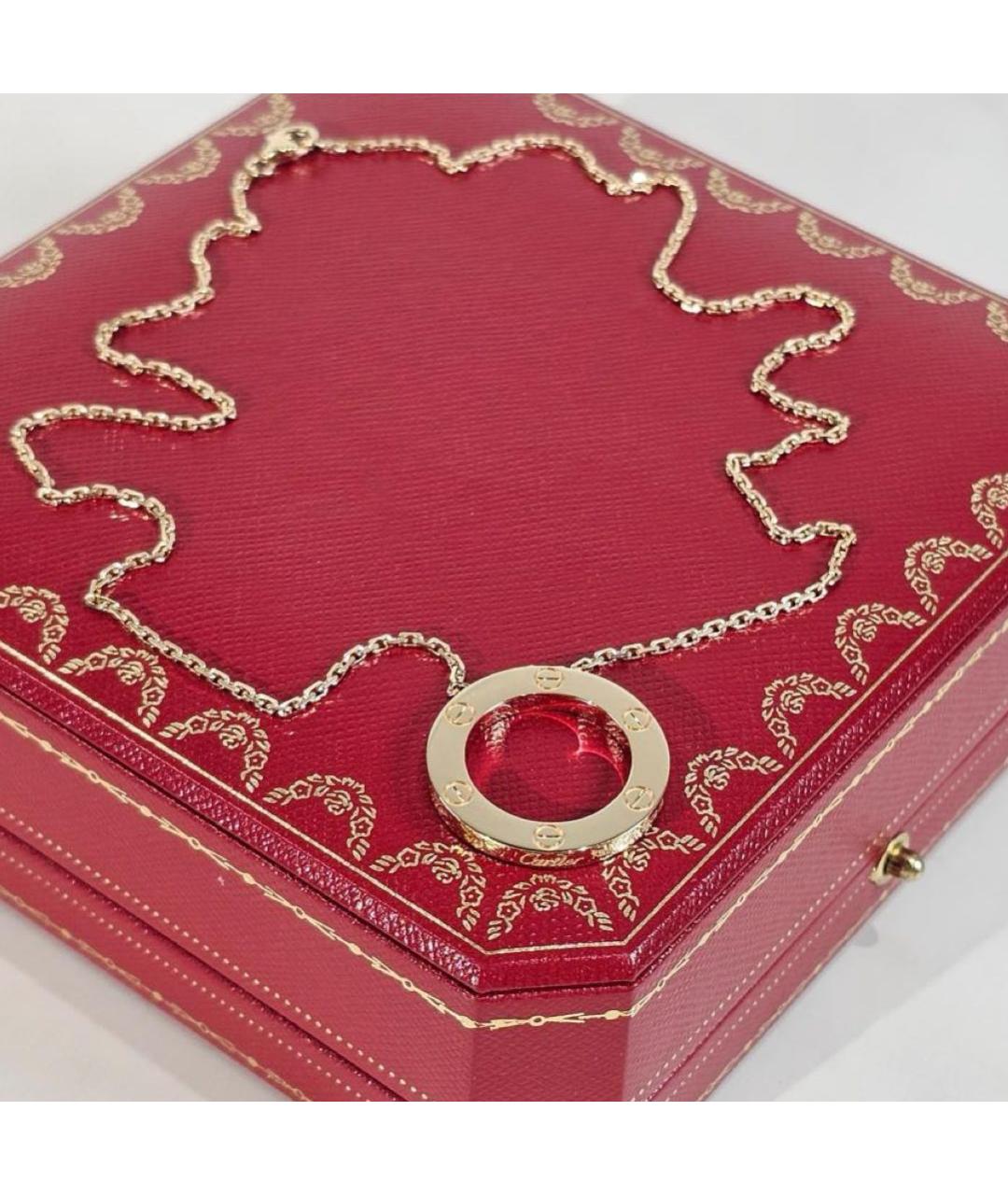 CARTIER Желтая подвеска из желтого золота, фото 3