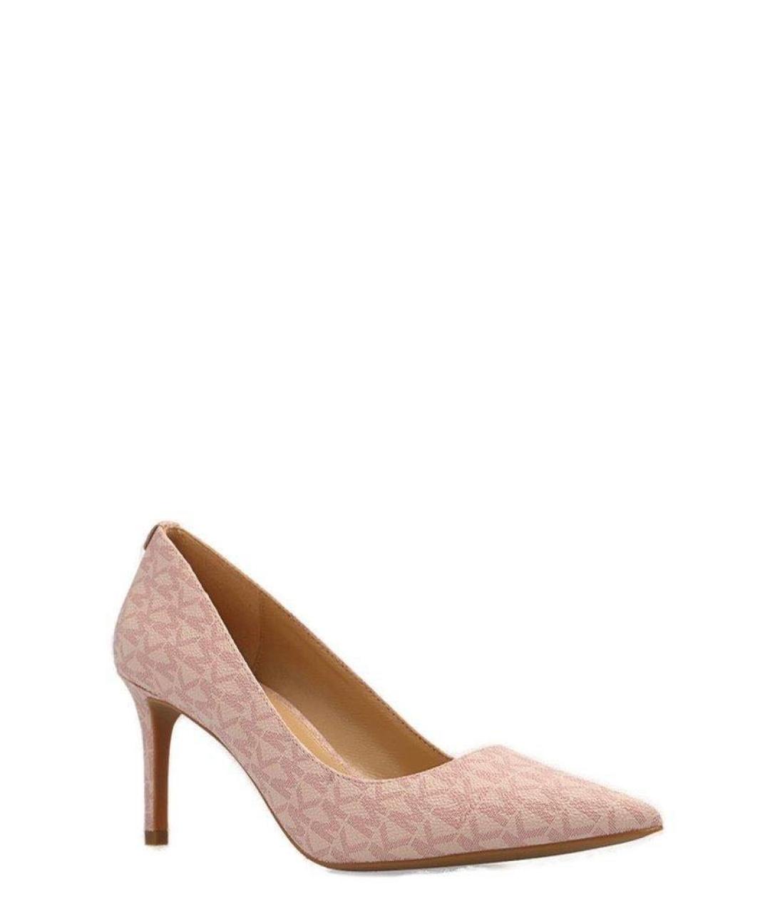 MICHAEL KORS Розовые кожаные туфли, фото 1