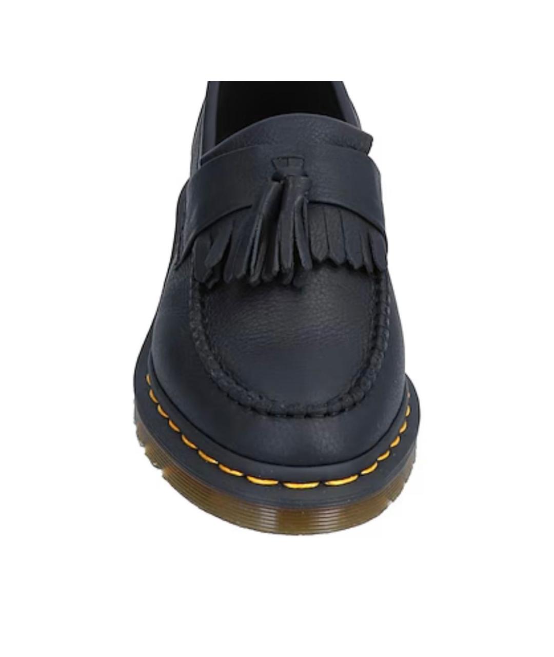 DR. MARTENS Черные кожаные лоферы, фото 4