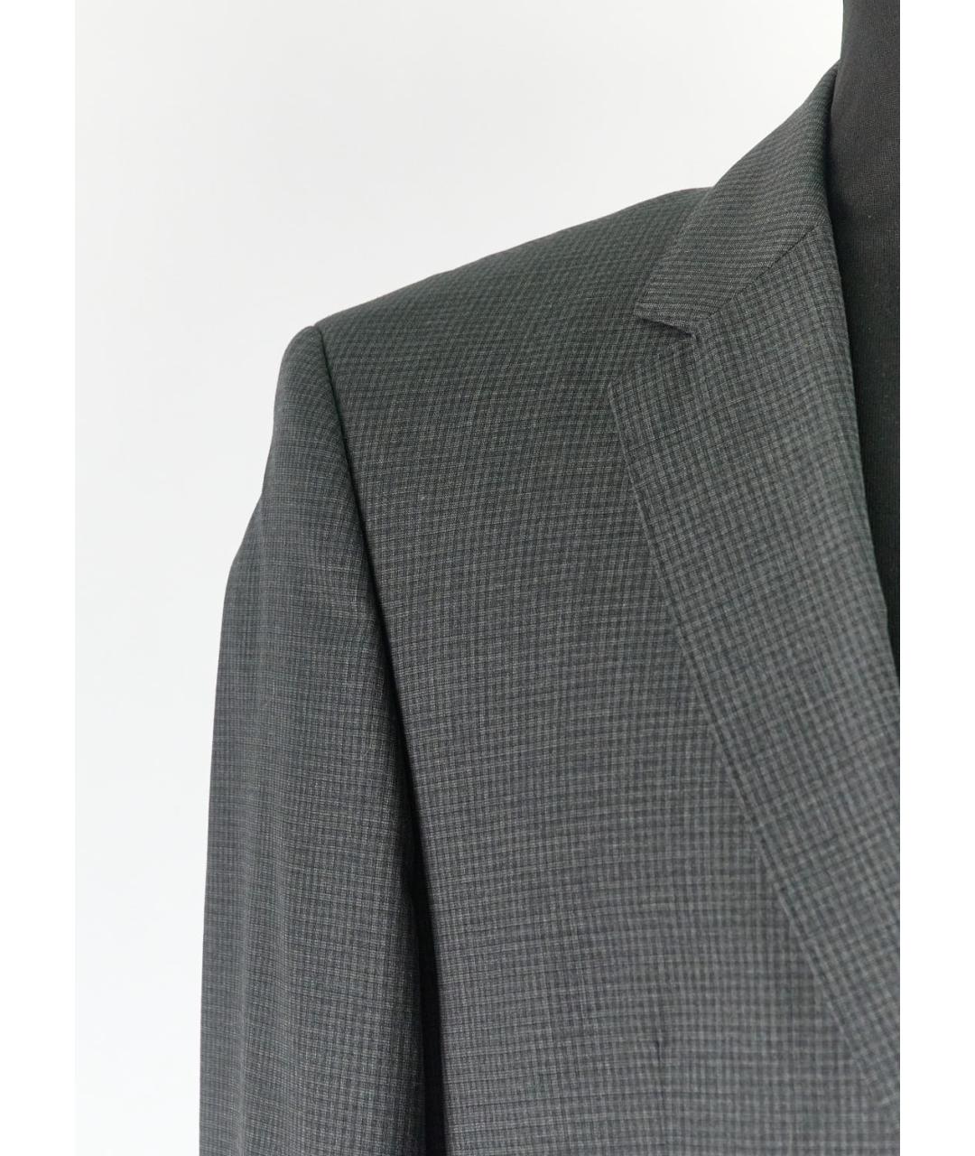 HUGO BOSS Серый классический костюм, фото 5