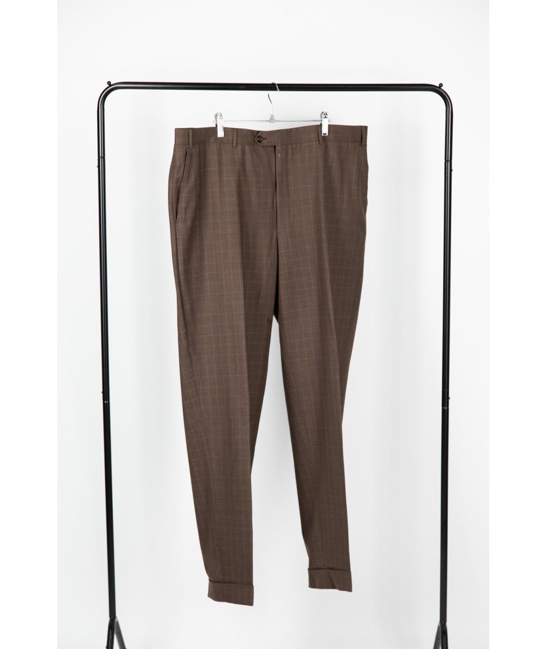 CORNELIANI Коричневый классический костюм, фото 4