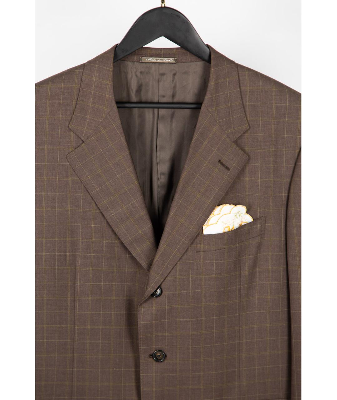 CORNELIANI Коричневый классический костюм, фото 2