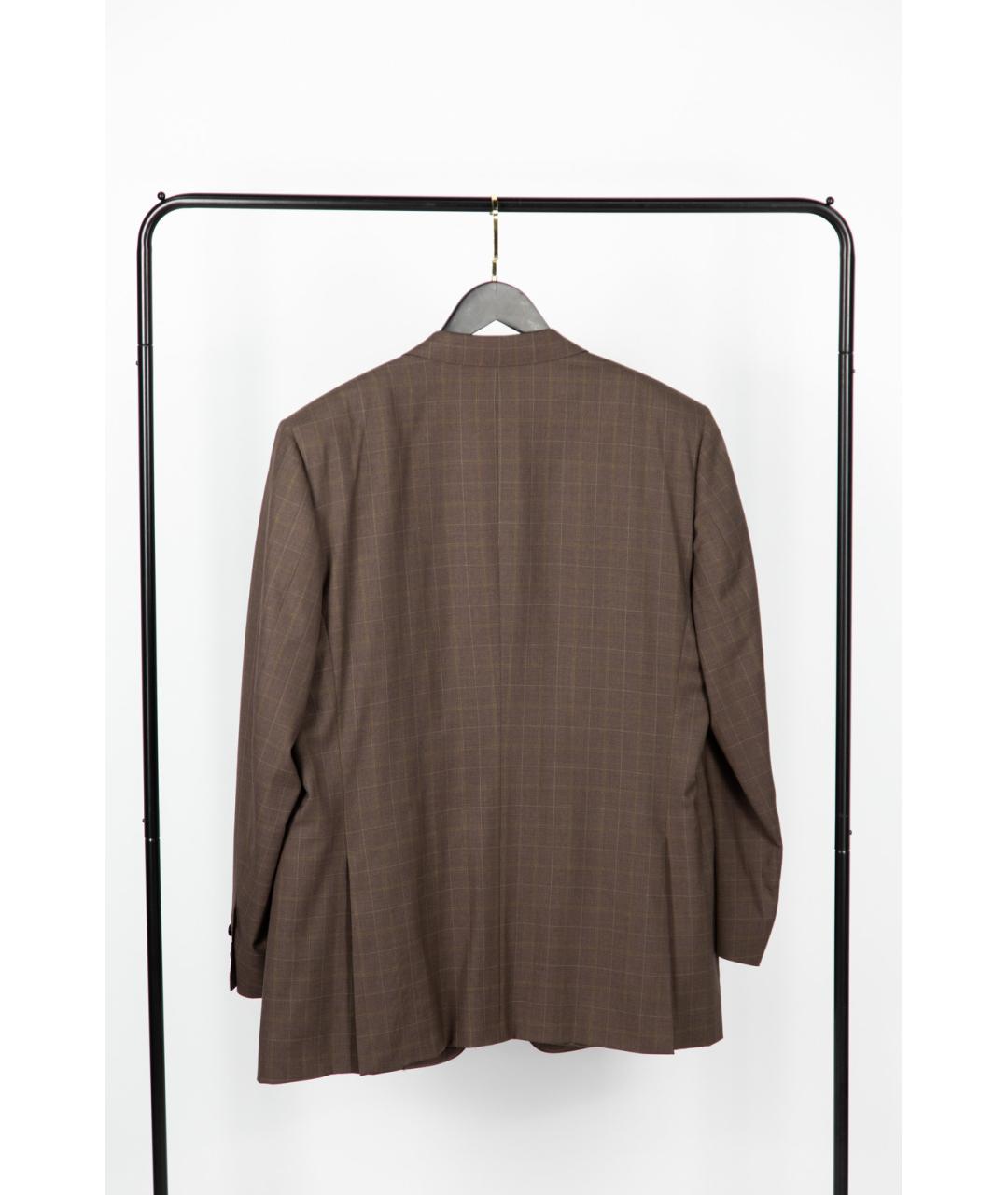 CORNELIANI Коричневый классический костюм, фото 9