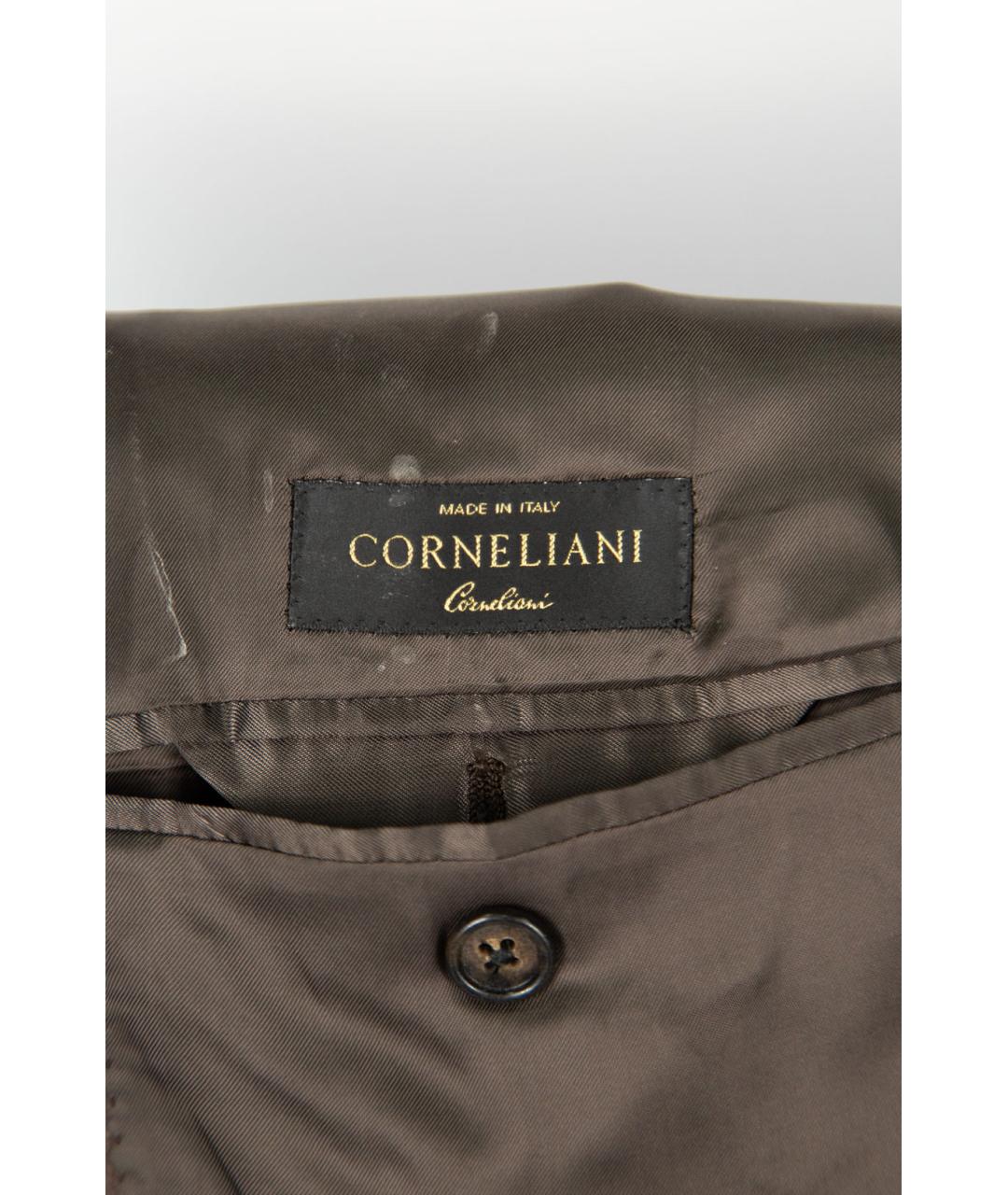 CORNELIANI Коричневый классический костюм, фото 3