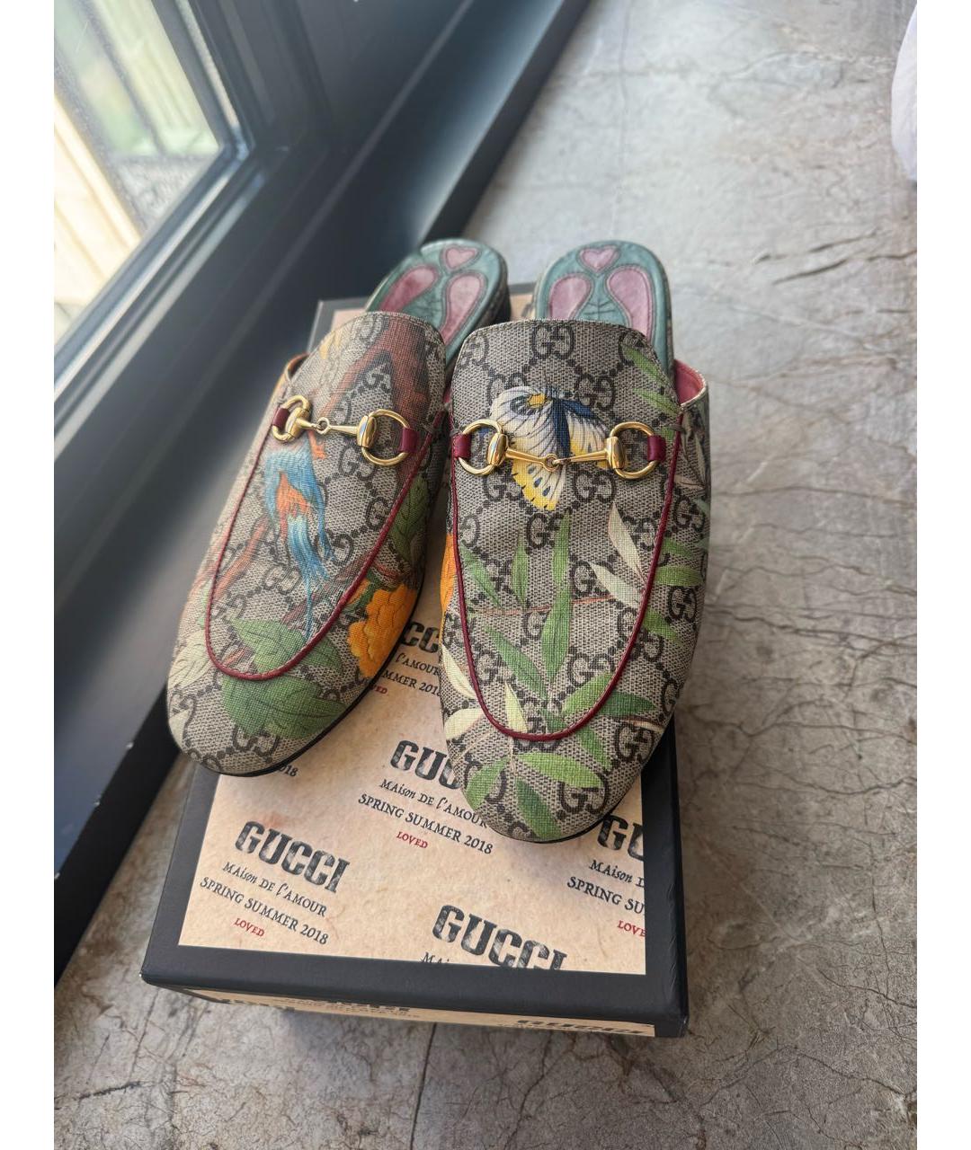 GUCCI Мульти сабо, фото 2