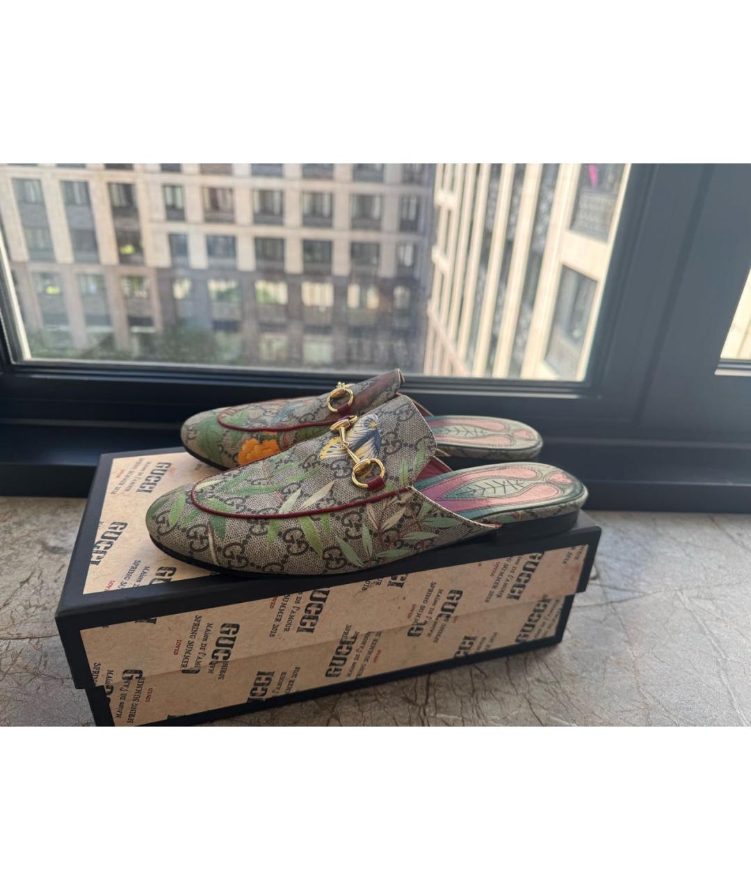 GUCCI Мульти сабо, фото 6