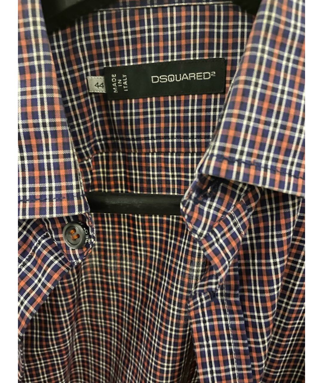 DSQUARED2 Бордовая классическая рубашка, фото 3