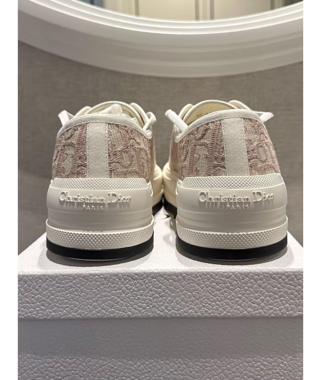 CHRISTIAN DIOR Розовые кеды, фото 4