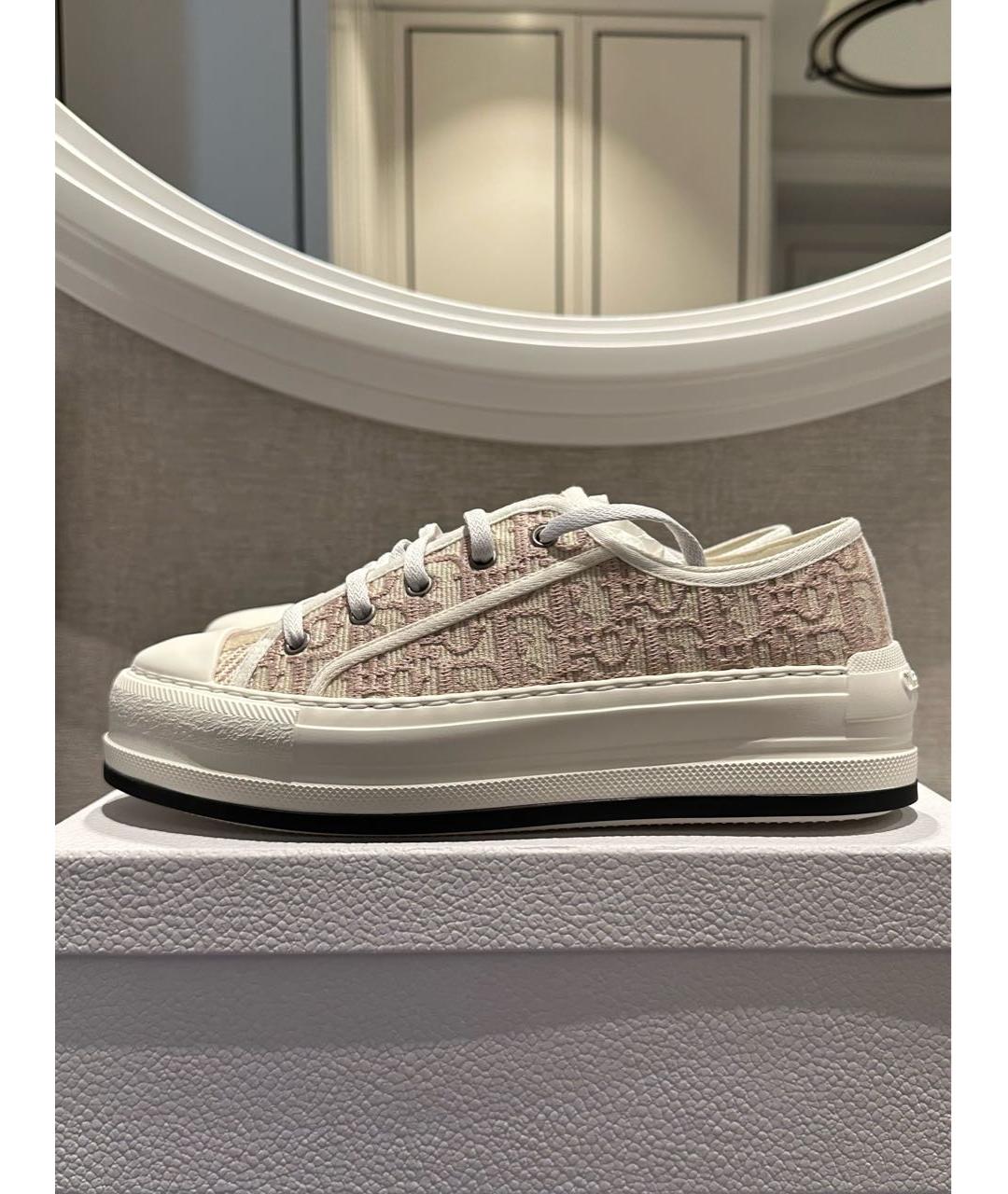 CHRISTIAN DIOR Розовые кеды, фото 7