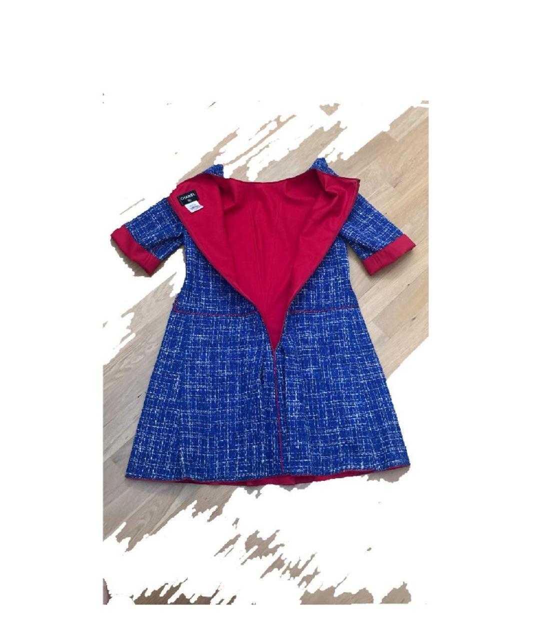CHANEL Синее платье, фото 3