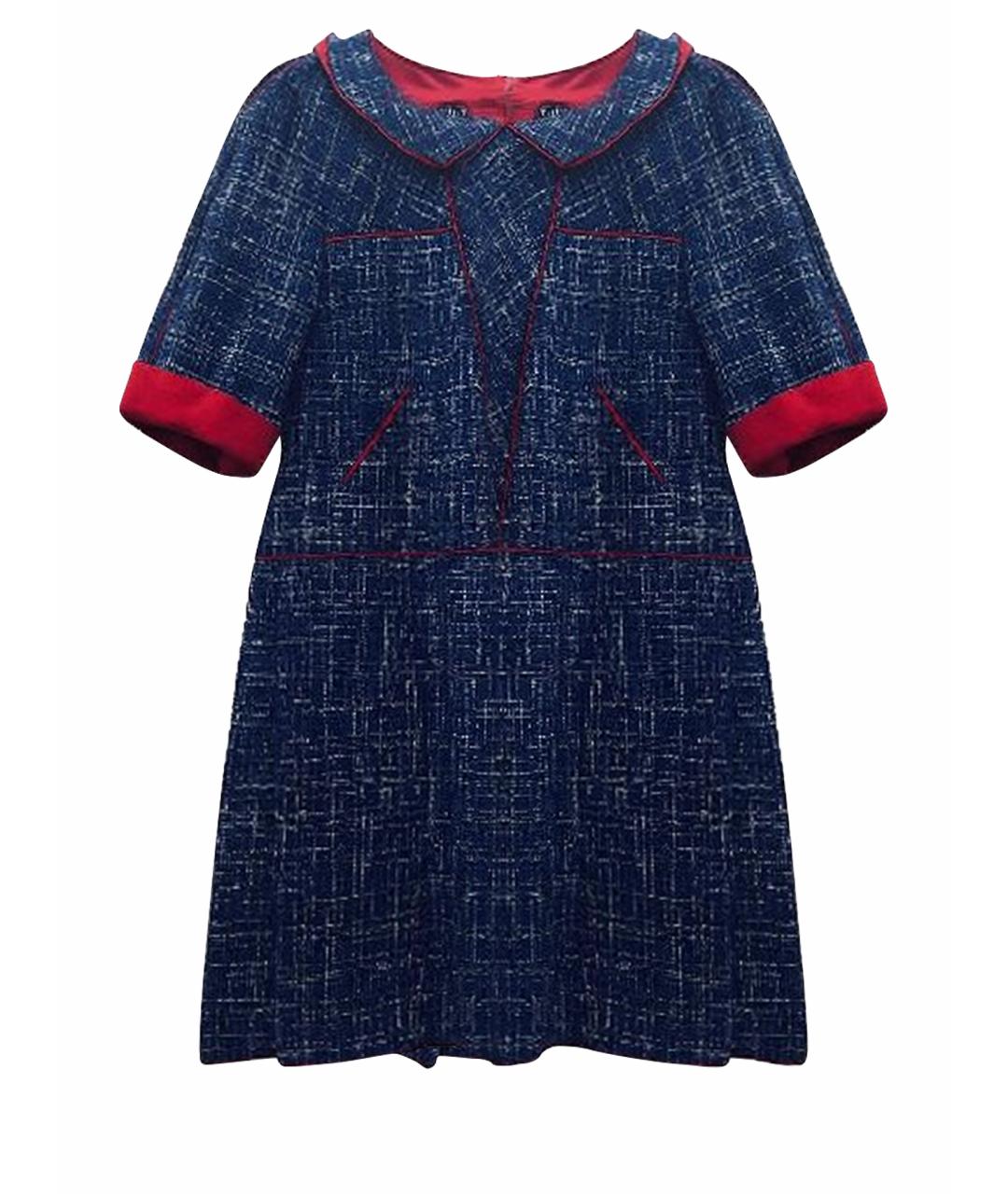 CHANEL Синее платье, фото 1