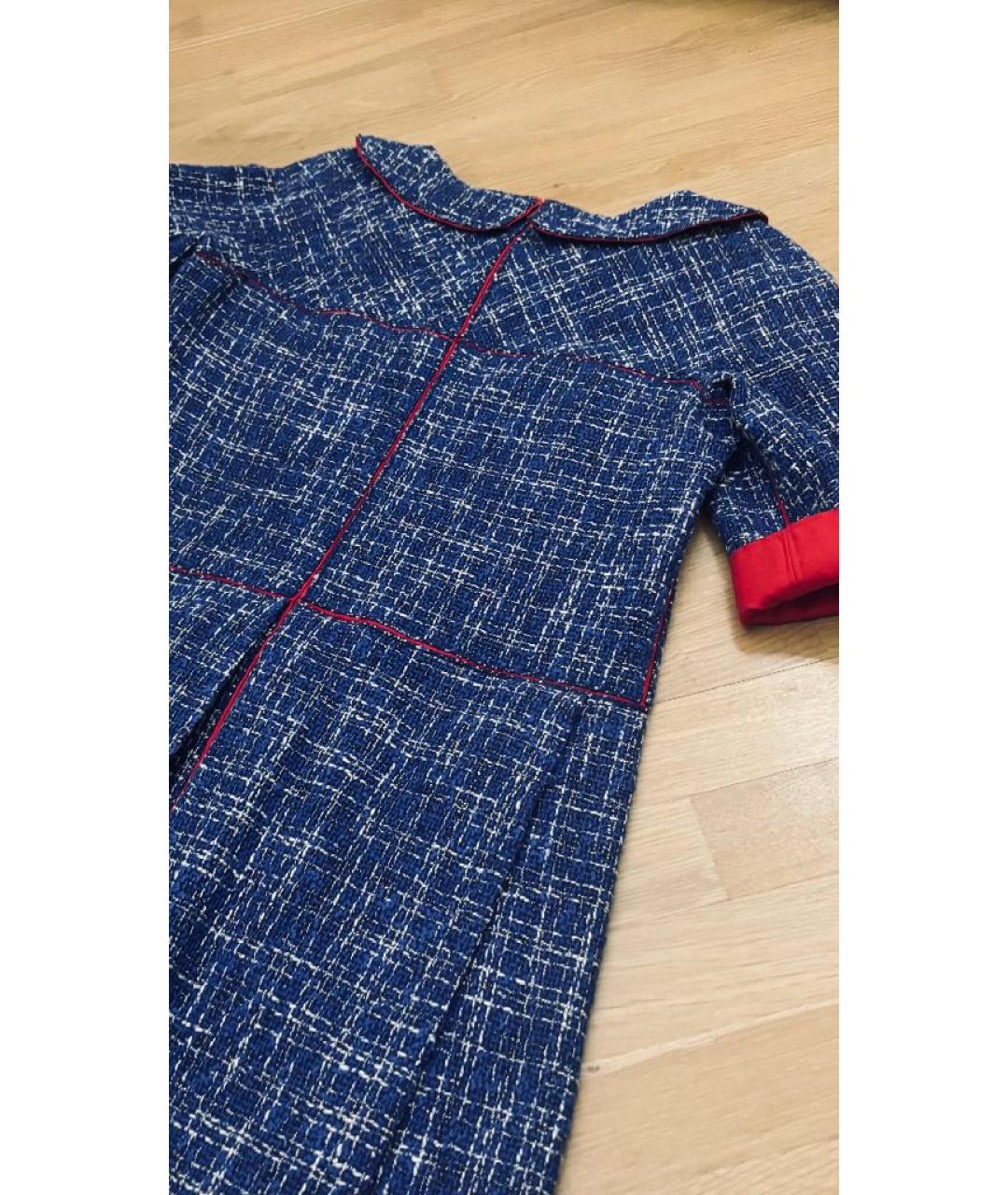 CHANEL Синее платье, фото 4