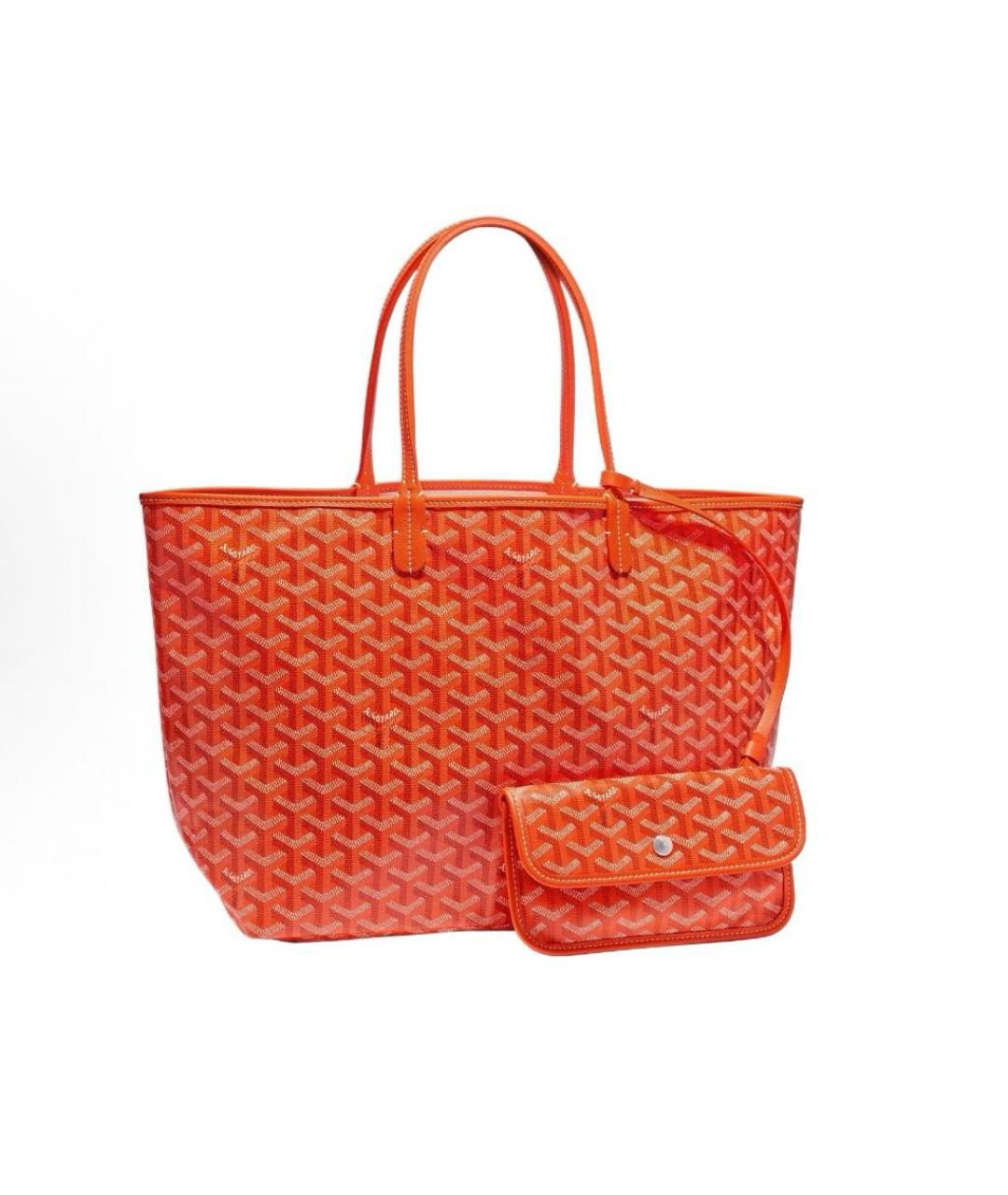 GOYARD Оранжевая сумка тоут, фото 2