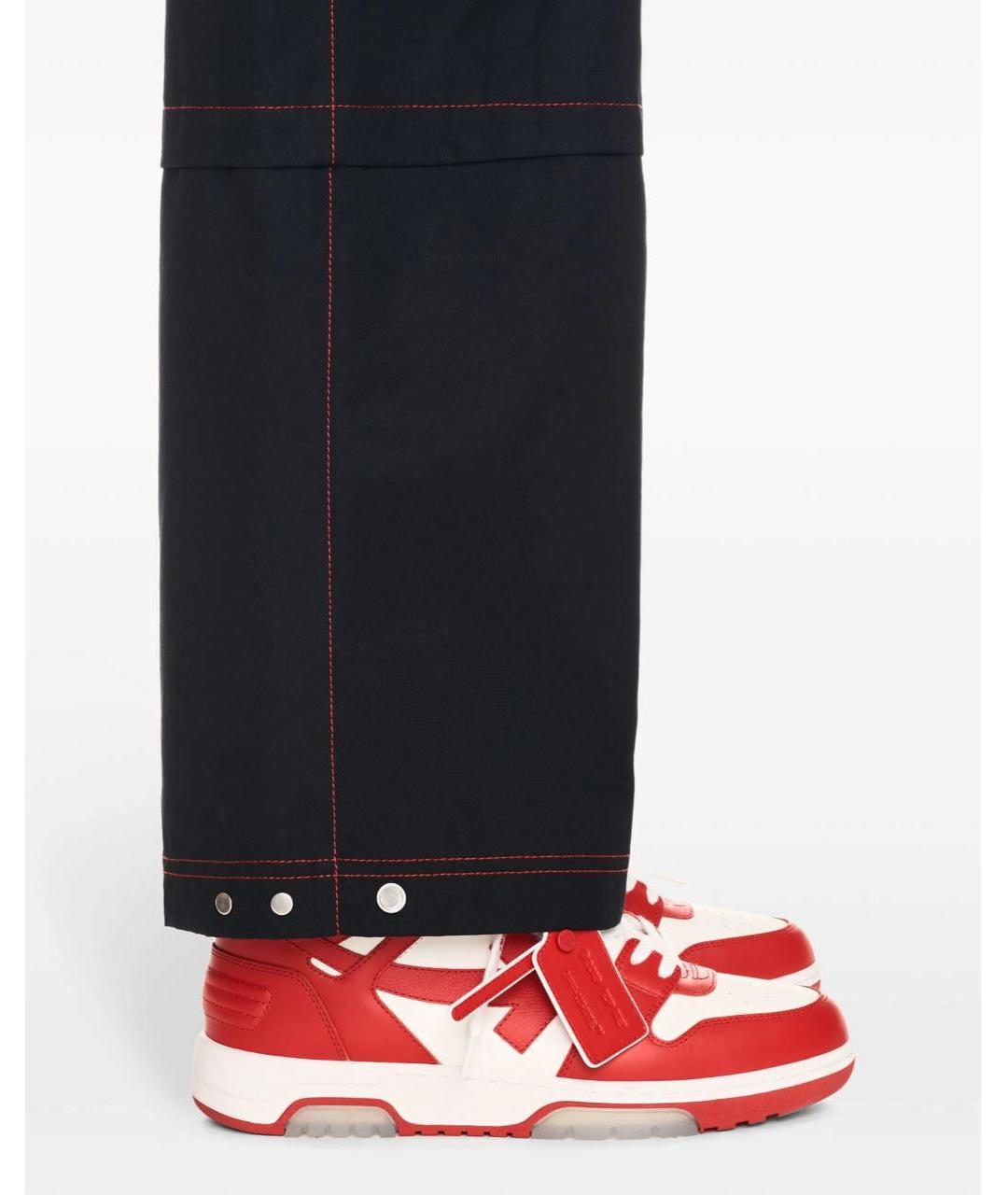 OFF-WHITE Кожаные кроссовки, фото 6