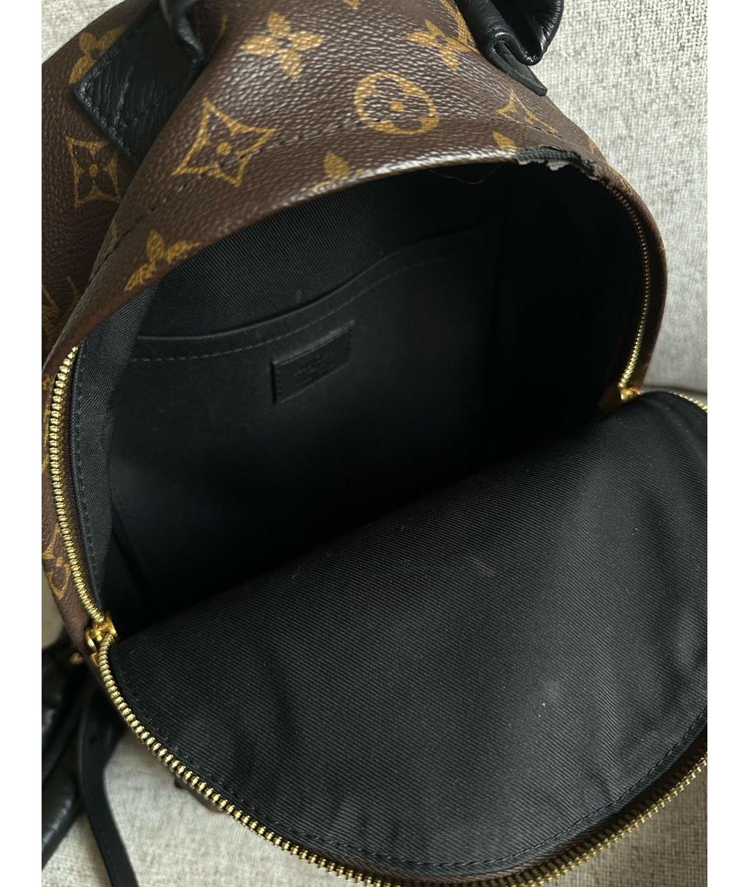 LOUIS VUITTON Коричневый рюкзак, фото 4