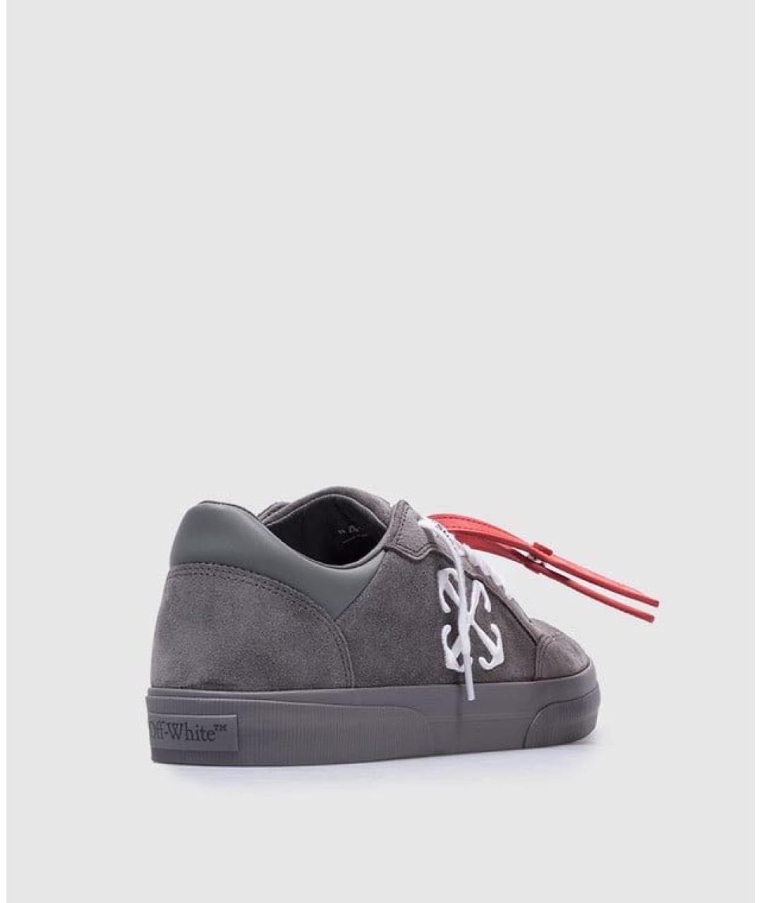 OFF-WHITE Замшевые кеды, фото 3