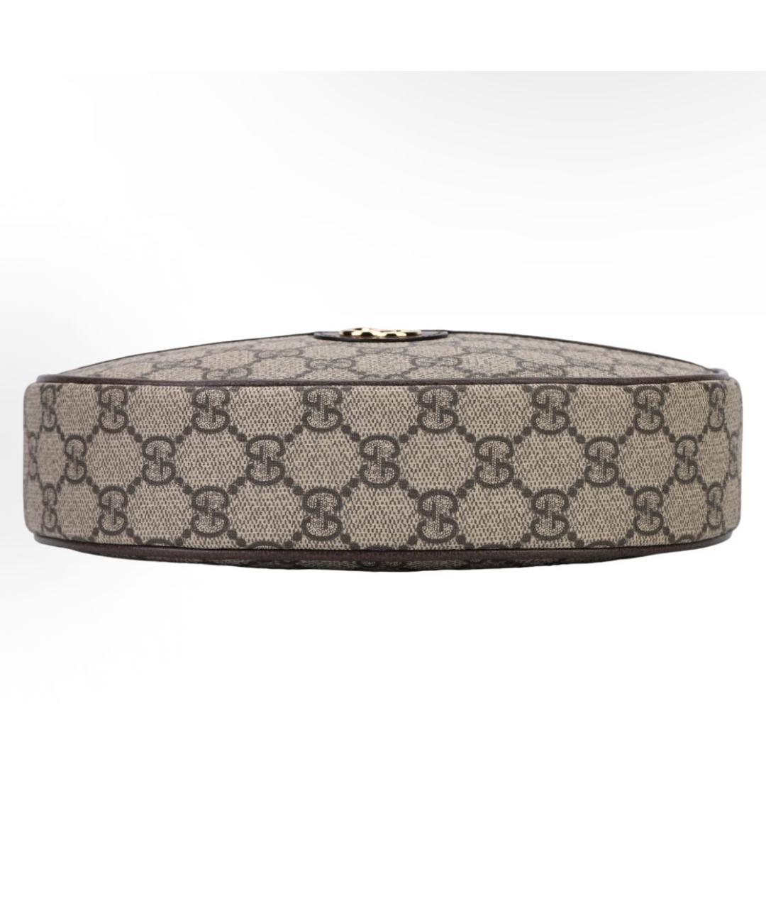 GUCCI Хаки сумка с короткими ручками, фото 6