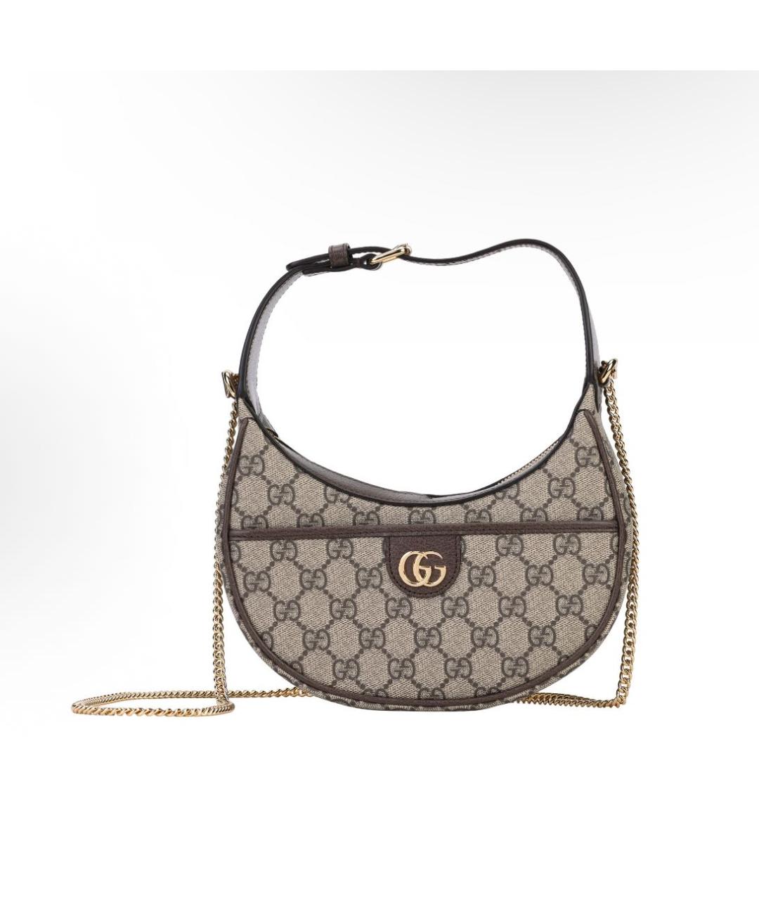GUCCI Хаки сумка с короткими ручками, фото 2