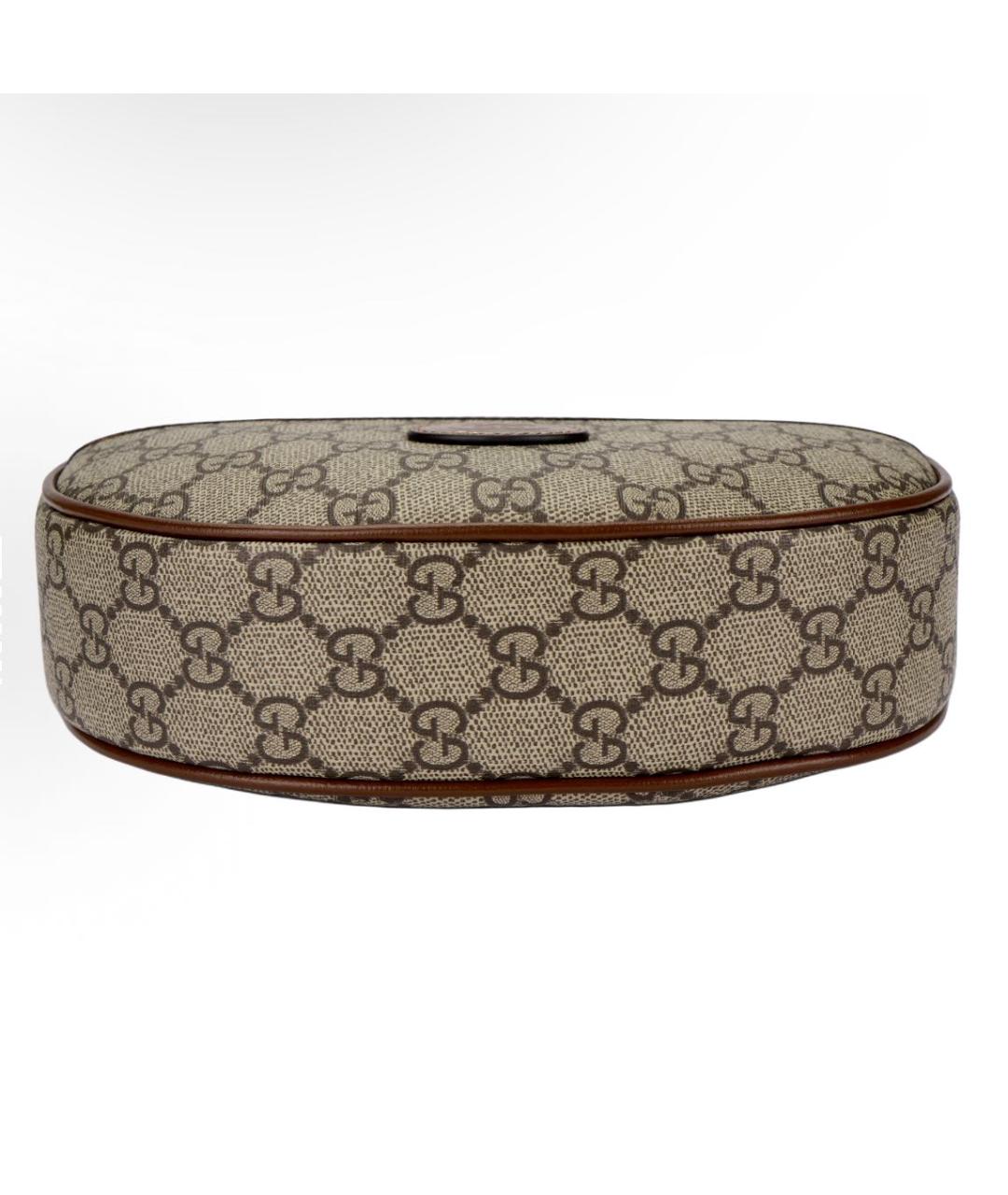 GUCCI Хаки сумка с короткими ручками, фото 4