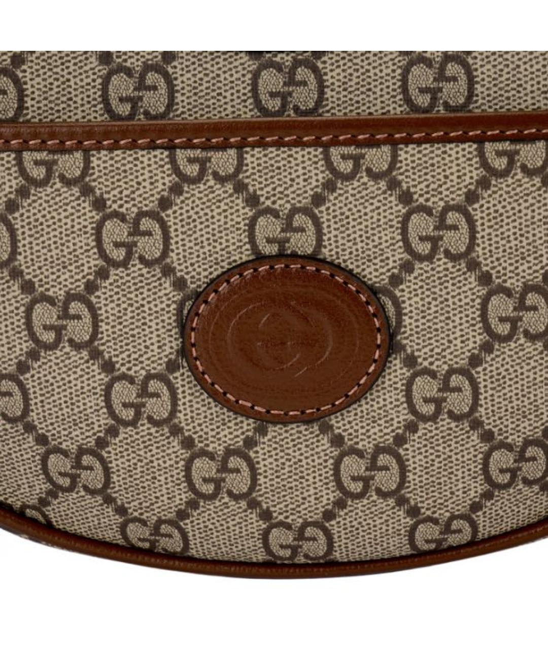 GUCCI Хаки сумка с короткими ручками, фото 5