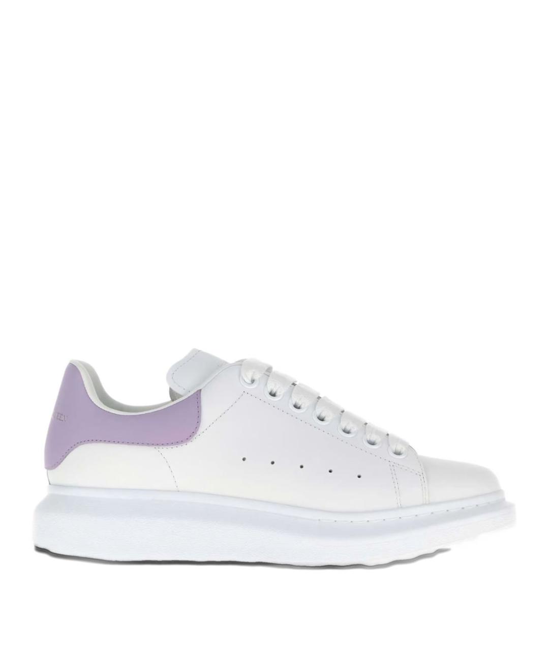 ALEXANDER MCQUEEN Кожаные кеды, фото 1