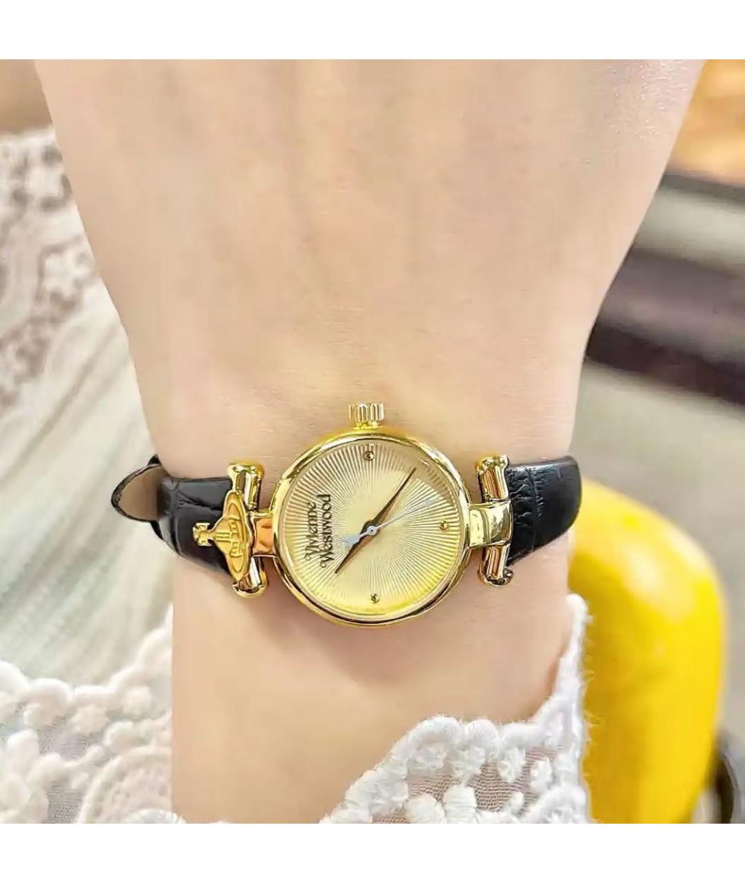 VIVIENNE WESTWOOD Золотые часы, фото 3