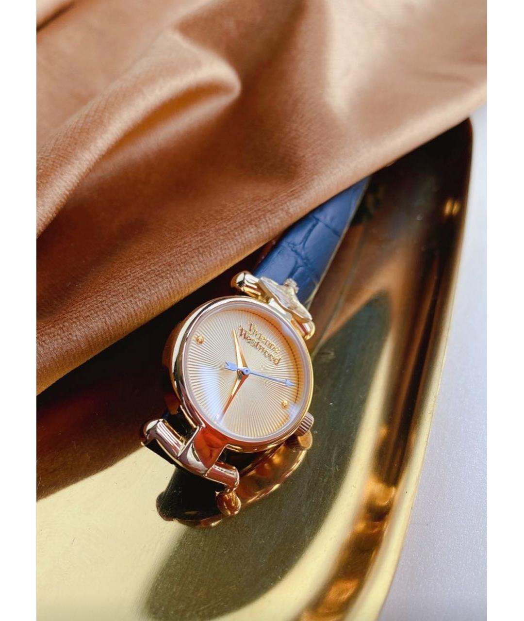 VIVIENNE WESTWOOD Золотые часы, фото 6