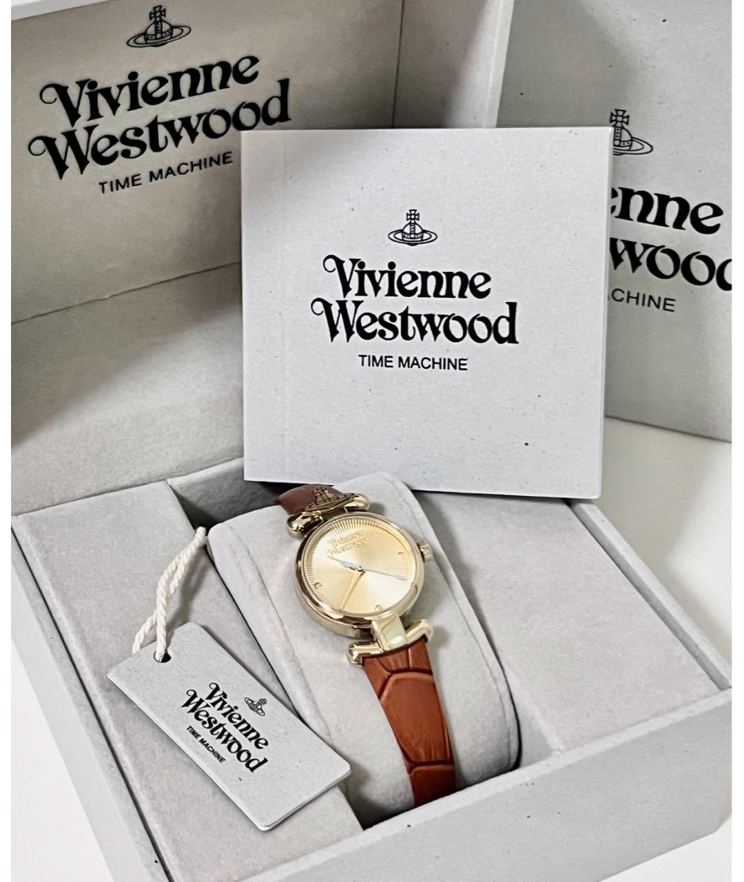 VIVIENNE WESTWOOD Золотые часы, фото 4