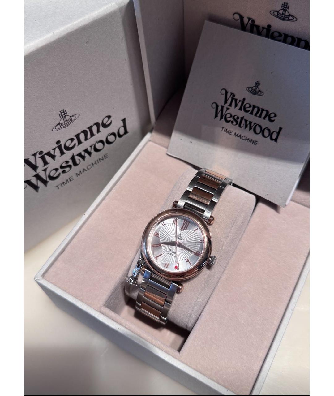 VIVIENNE WESTWOOD Серебряные часы, фото 4