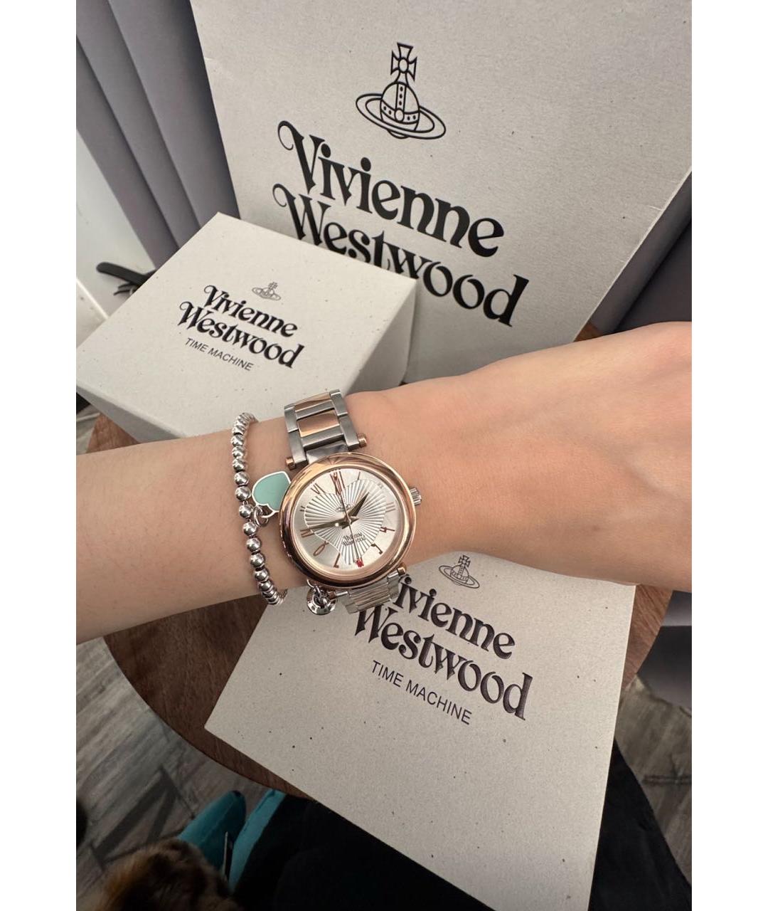 VIVIENNE WESTWOOD Серебряные часы, фото 5