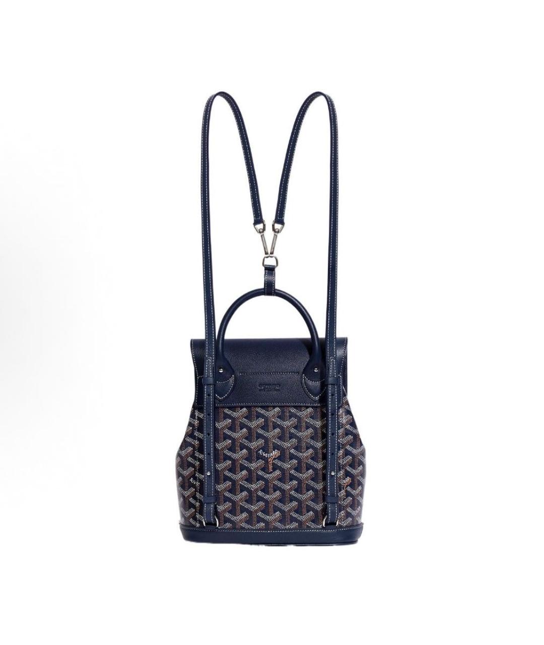 GOYARD Темно-синий рюкзак, фото 4