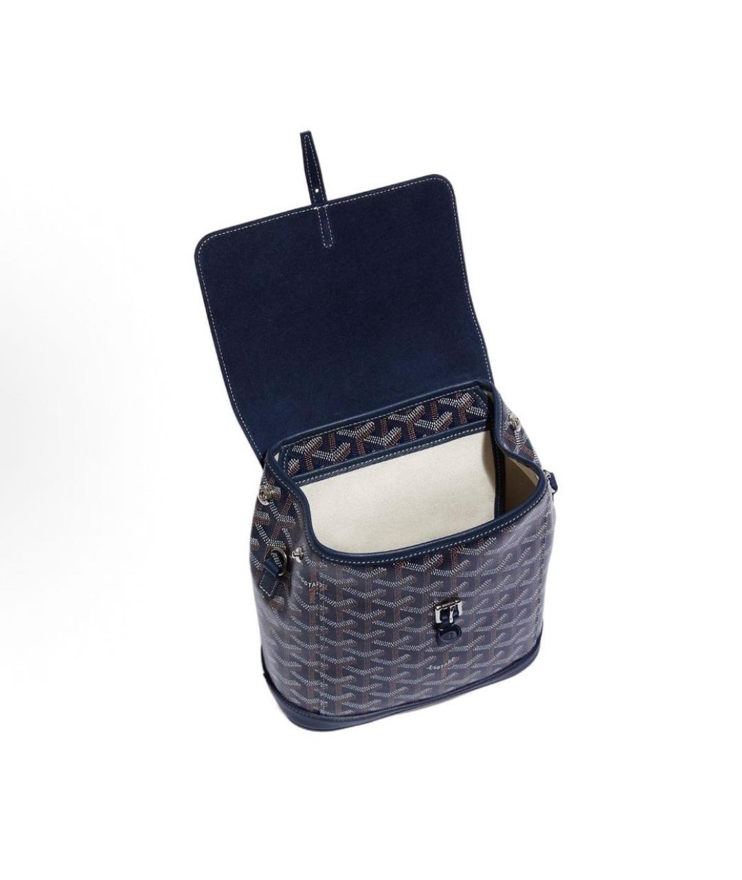 GOYARD Темно-синий рюкзак, фото 3