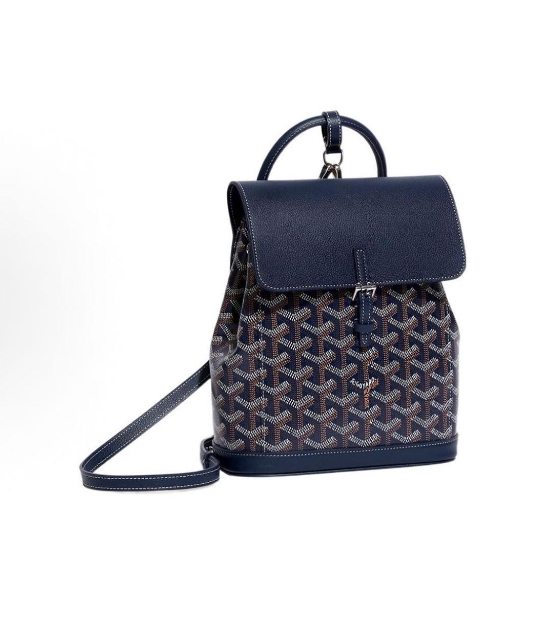 GOYARD Темно-синий рюкзак, фото 2