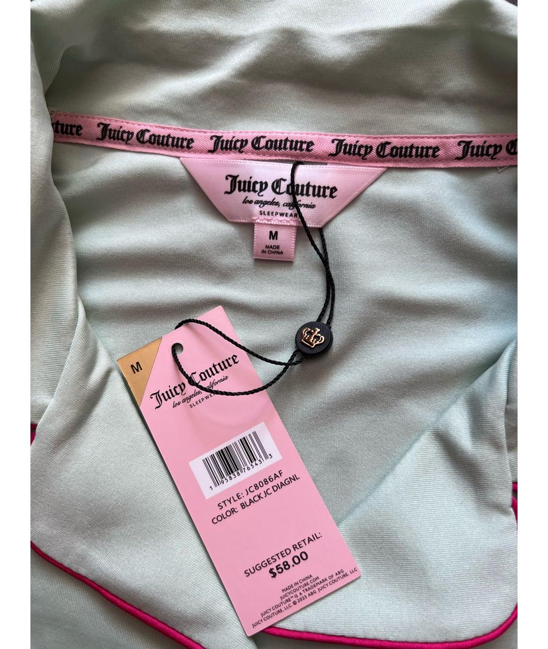 JUICY COUTURE Розовая полиэстеровая пижама, фото 3