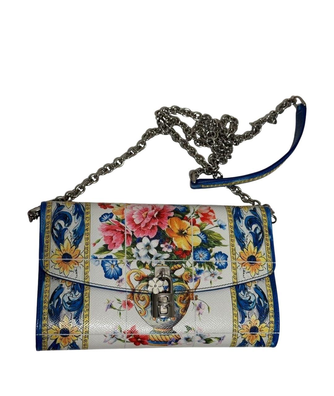 DOLCE&GABBANA Мульти кожаная сумка через плечо, фото 1