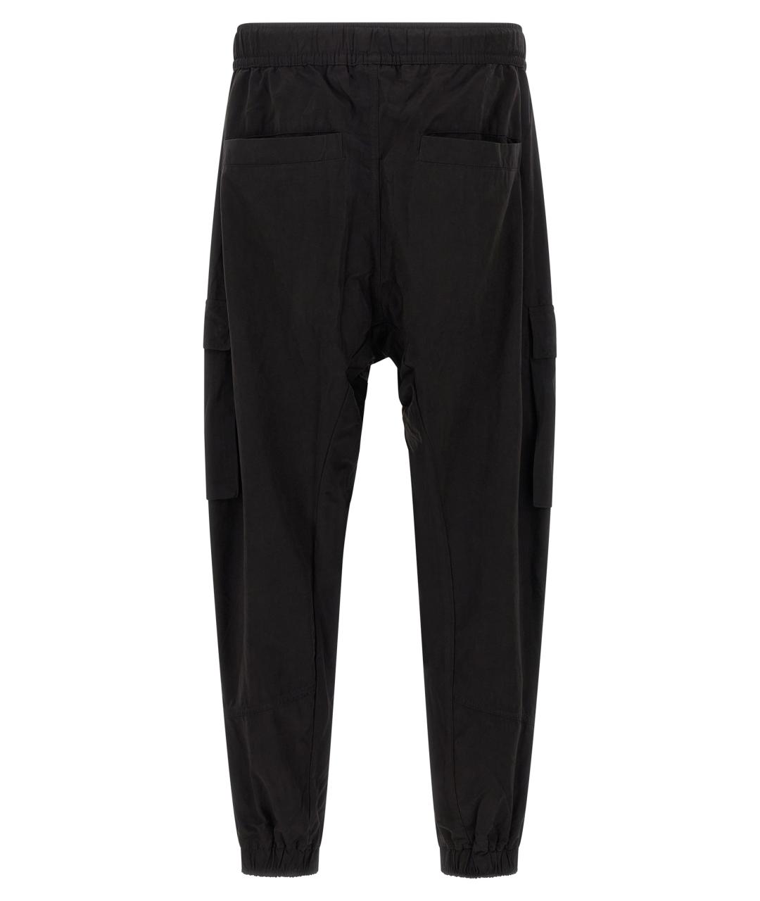 THOM KROM Черные полиэстеровые повседневные брюки, фото 2
