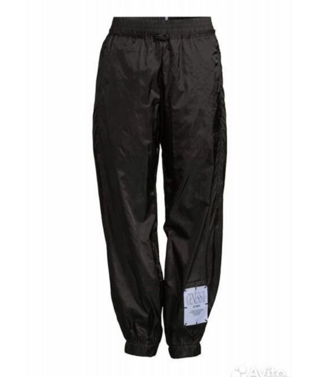 MCQ ALEXANDER MCQUEEN Черные полиэстеровые спортивные брюки и шорты, фото 2